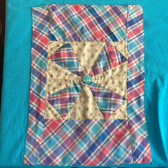 Vintage Teal XL Anvil 80’s Handmade T Shirt - Picture 6 of 8